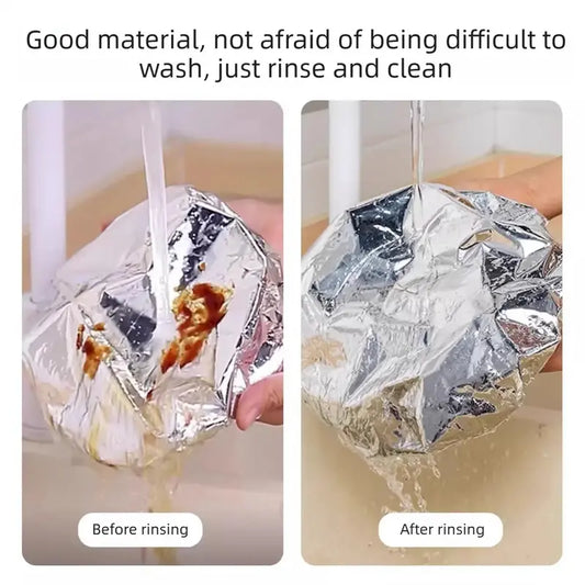 Aluminum Foil Heat-Retaining Food Cover 50PCS