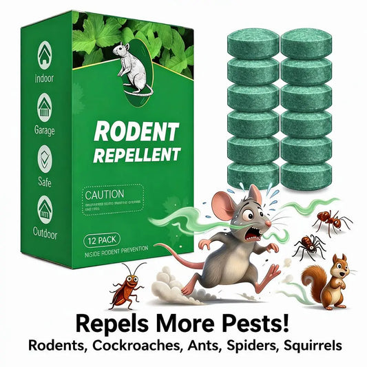 12 Pack Natural Pest Repellent Tablets – Peppermint Oil Formula