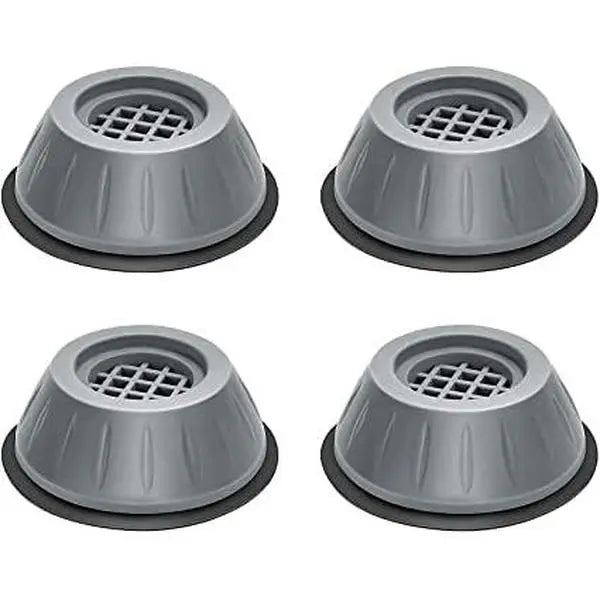 4-Piece Anti-Vibration & Noise-Reducing Pads for Washing Machines, Dryers & Refrigerators