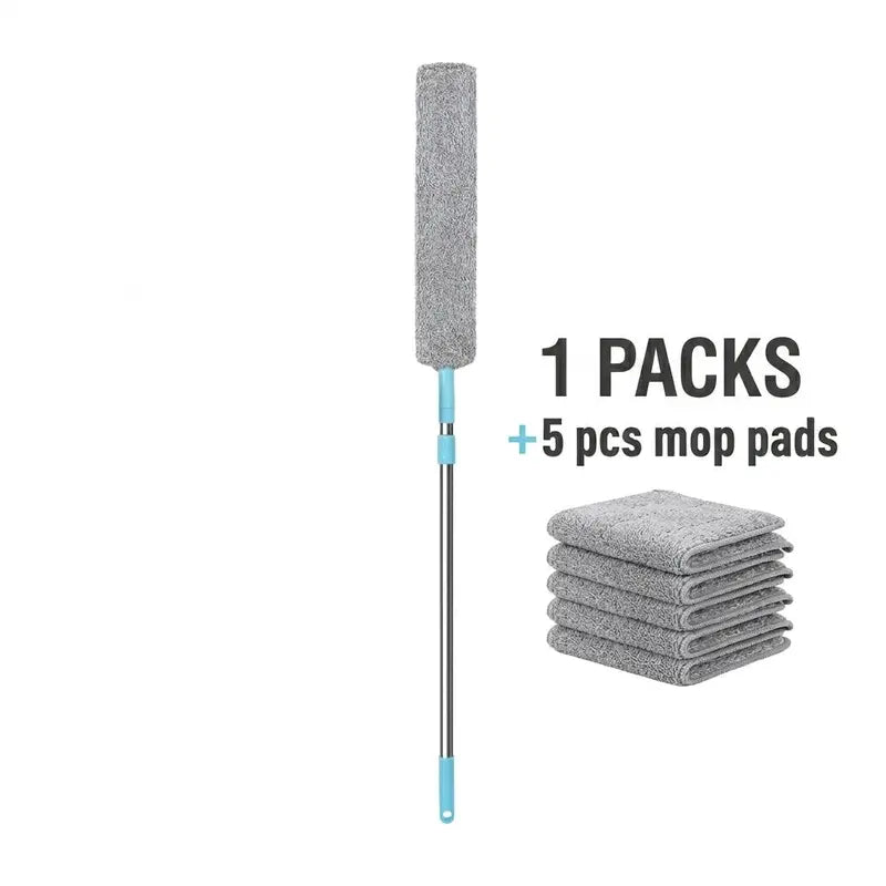Flexible Microfiber Gap Duster with Extendable Handle
