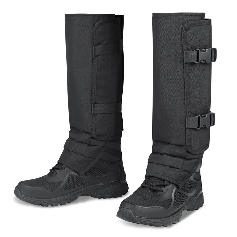 Unisex Snake-Resistant Leg Gaiters - Adjustable Puncture-Proof Outdoor Protective Gear for Hiking & Hunting