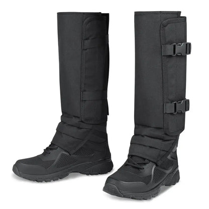 Unisex Snake-Resistant Leg Gaiters - Adjustable Puncture-Proof Outdoor Protective Gear for Hiking & Hunting