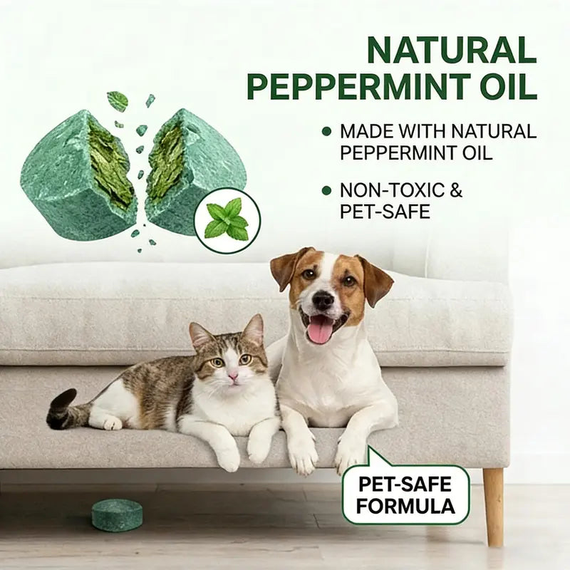 12 Pack Natural Pest Repellent Tablets – Peppermint Oil Formula