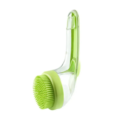 2026 New 2 in 1 Pet Bath & Grooming Brush with Built-in Soap Dispenser