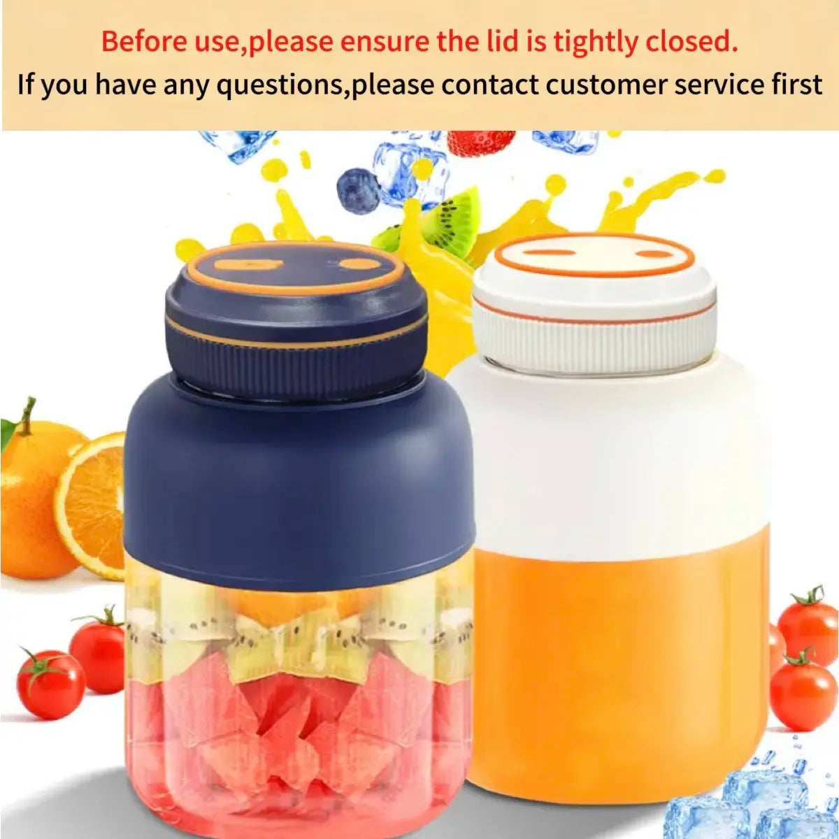 Multifunctional Portable Juicer and Blender Cup