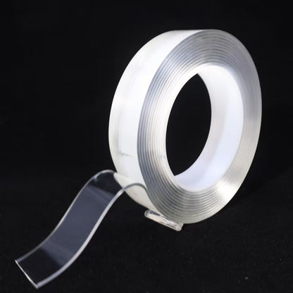 Heavy-Duty Clear Nano Double-Sided Mounting Tape – Washable, Removable & Residue-Free Wall Tape for Pictures, Hooks & More