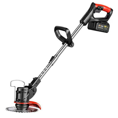 Cordless Electric Grass Trimmer/Weeder — 3-in-1 Lithium-Powered Garden Trimmer for Home Use