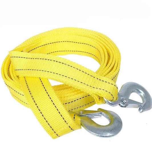 Car Tow Strap – 4m, 5-Ton, Double-Layer with Portable Bag