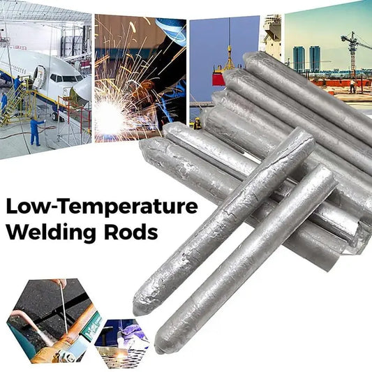 Low-Temperature Flux-Cored Aluminum Welding Rods – Multi-Metal Repair