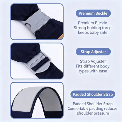 Adjustable Baby Sling Carrier – Lightweight Breathable Mesh
