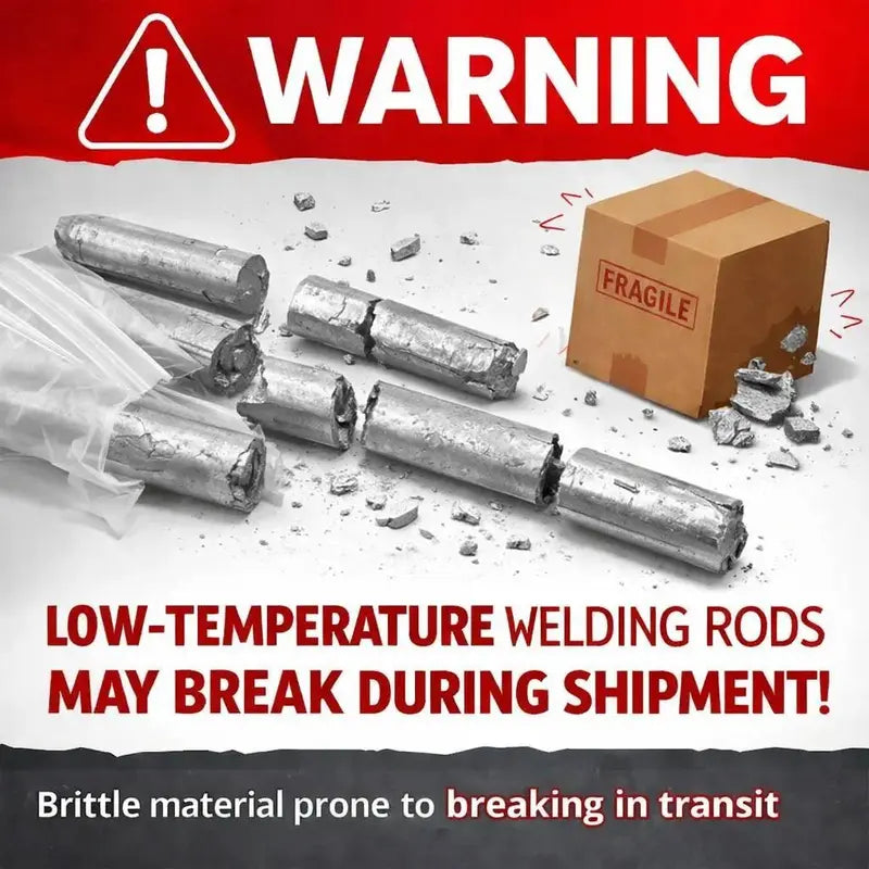 Low-Temperature Flux-Cored Aluminum Welding Rods – Multi-Metal Repair