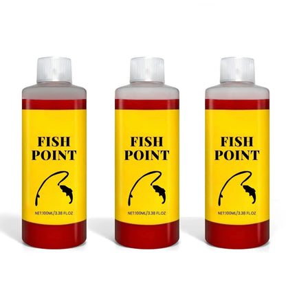 Concentrated Fish Attractant Liquid – Fast-Acting Red Worm Bait Additive for Freshwater Fishing, Enhances Scent & Improves Bite Response (100ml)