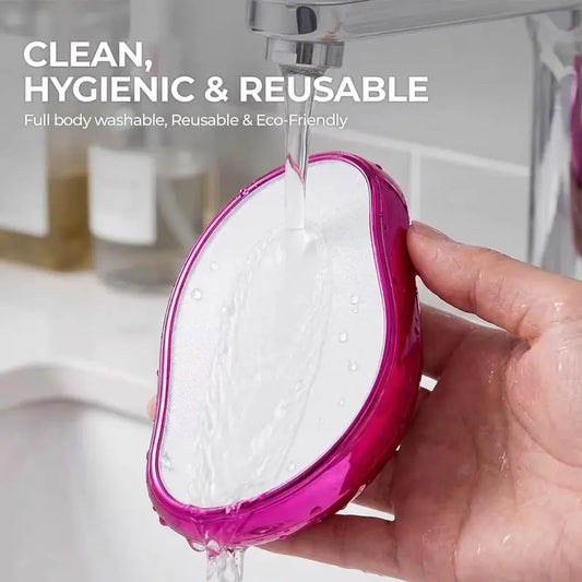 Crystal Glass Hair Remover - Painless Exfoliating Hair Removal Tool, Blade-Free & Chemical-Free