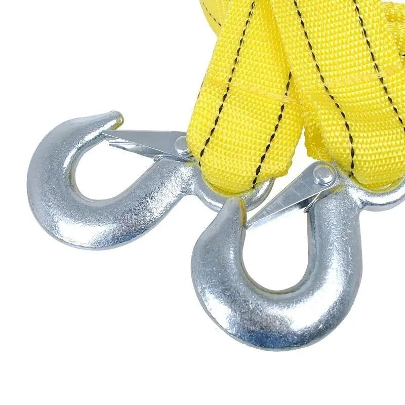 Car Tow Strap – 4m, 5-Ton, Double-Layer with Portable Bag