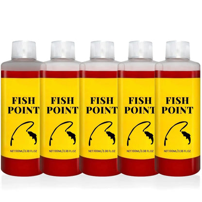 Concentrated Fish Attractant Liquid – Fast-Acting Red Worm Bait Additive for Freshwater Fishing, Enhances Scent & Improves Bite Response (100ml)