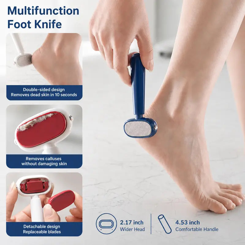 Double-sided foot callus remover