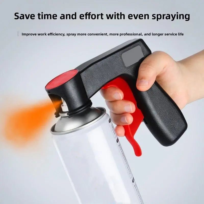 Portable Spray Gun Handle, Universal Handheld Paint Sprayer Grip for Refinishing & Color Changing, Ergonomic Coating Applicator Tool for Car Painting & DIY Projects