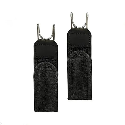 No Show Invisible Belt for Men & Women - Adjustable Non-Elastic Fabric Belt with Metal Hook for Jeans & Pants