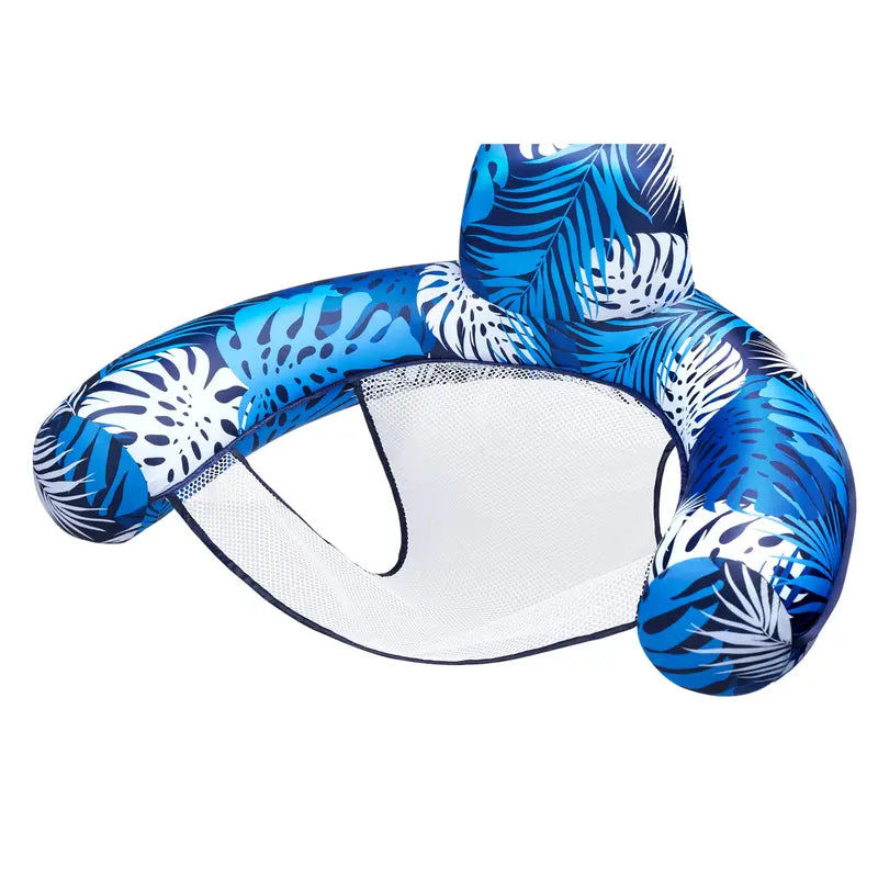 Inflatable Pool Floats Adult, 2 Packs / 1 Pack Floating Lounge Chairs, Blow up Pool Noodles for Adult Heavy Duty, Floating Chair for Party Summer Water Beach Lake Fun Summervibes