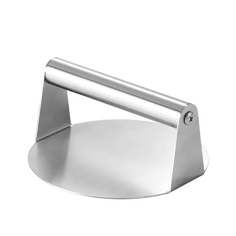 Stainless Steel Smash Burger Press 4.72" - Non-Stick Grill Press for Blackstone & Flat Top Grills | Dishwasher Safe