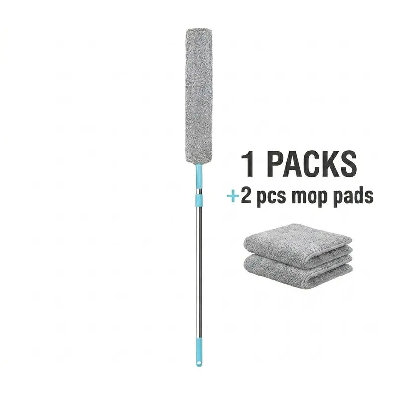 Flexible Microfiber Gap Duster with Extendable Handle
