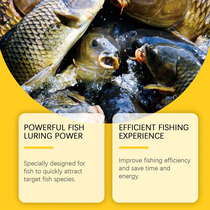 Concentrated Fish Attractant Liquid – Fast-Acting Red Worm Bait Additive for Freshwater Fishing, Enhances Scent & Improves Bite Response (100ml)