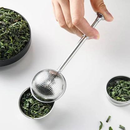 Stainless Steel Flour Duster for Baking – Long-Handled Flour Sifter & Powdered Sugar Shaker (2PCS)