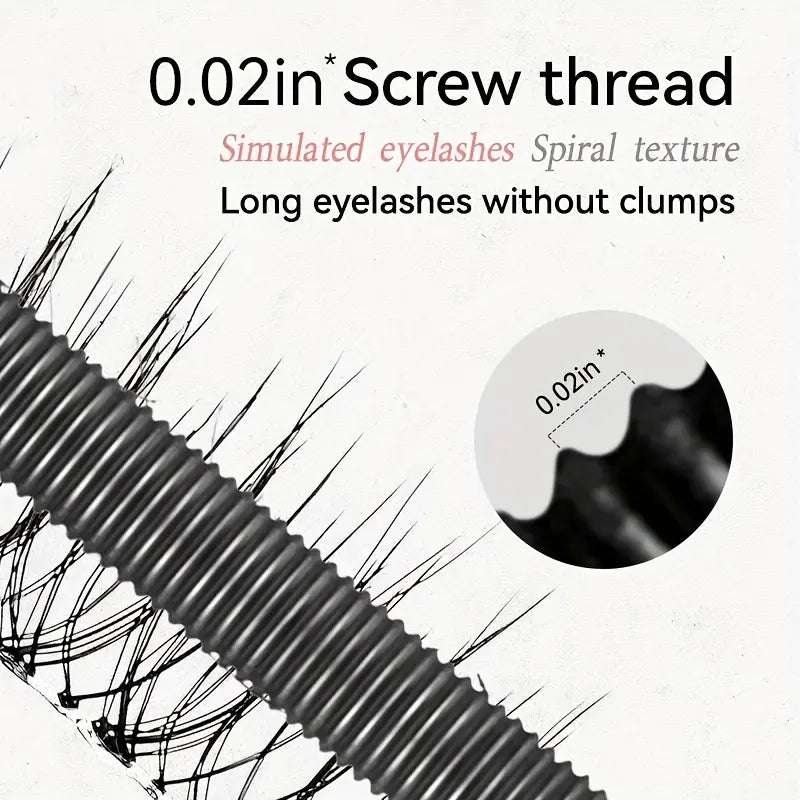 Lengthening & Curling Mascara – 24H Waterproof, Smudge-Proof, No Clumping
