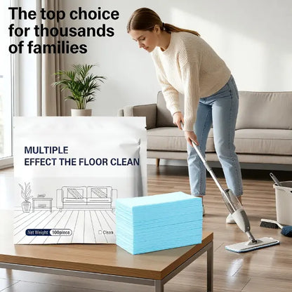 200 Piece Floor Cleaning Tablets Multi-Surface Cleaner for Hardwood Laminate Tile & RV Walls Antibacterial Deodorization Maintenance