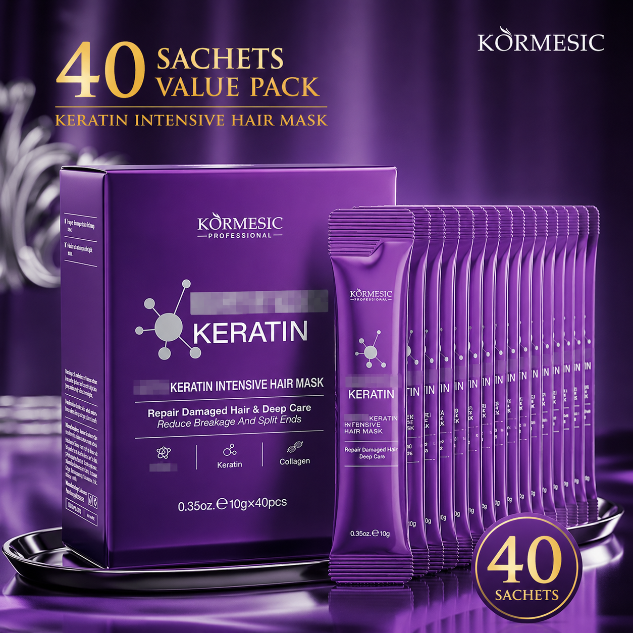 3D Hyaluronic Acid Collagen Hair Mask 10g