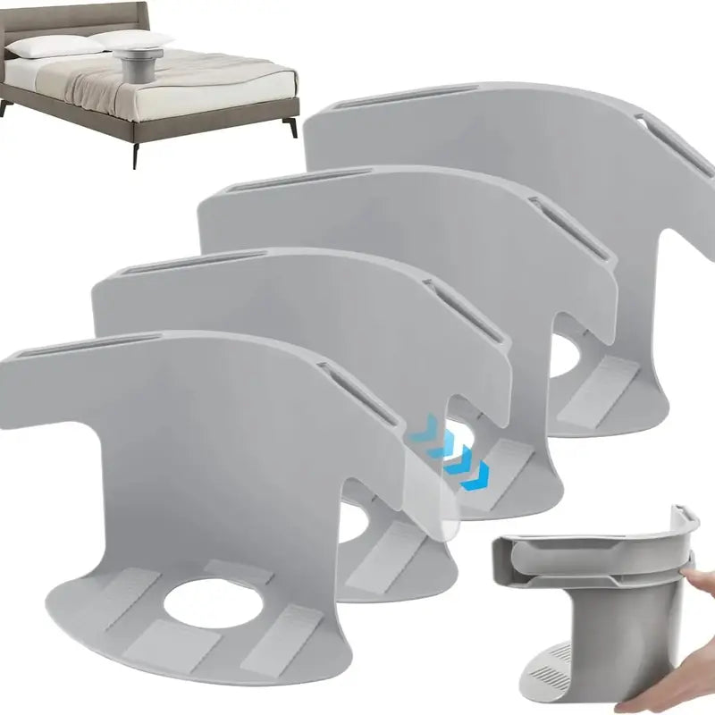 4-Pack Heavy Duty Bed Sheet Clips - Locking Mattress Corner Holders with Anti-Slip Design