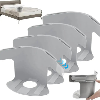 4-Pack Heavy Duty Bed Sheet Clips - Locking Mattress Corner Holders with Anti-Slip Design