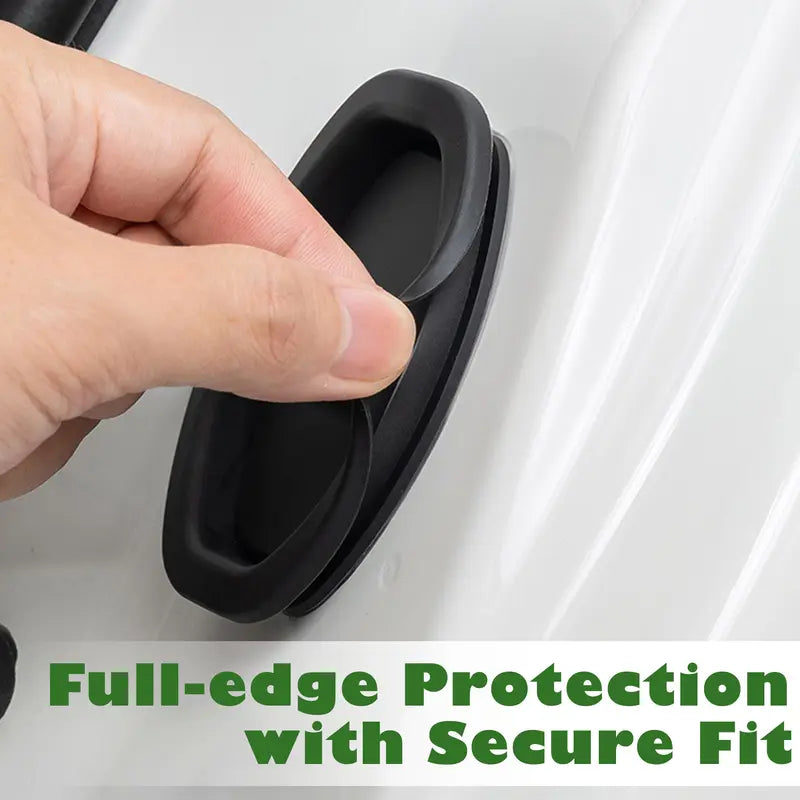 8-Pack Car Door Latch Lock Silicone Covers – Universal Fit, Anti-Dust, Noise Reduction, Tool-Free Install