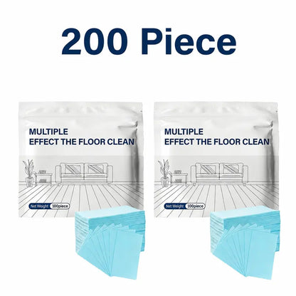 200 Piece Floor Cleaning Tablets Multi-Surface Cleaner for Hardwood Laminate Tile & RV Walls Antibacterial Deodorization Maintenance