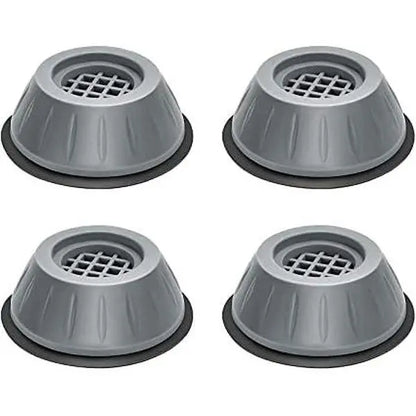 4-Piece Anti-Vibration & Noise-Reducing Pads for Washing Machines, Dryers & Refrigerators