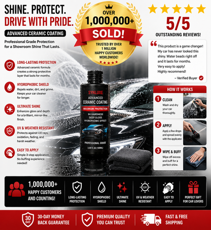 ZYKR Nano-Quick Ceramic Coating Pro – 300ml | All Paint Colors