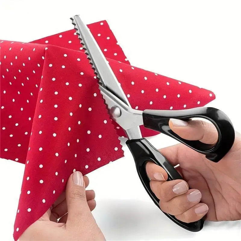 Stainless Steel Zig Zag Pinking Scissors with Serrated Blade