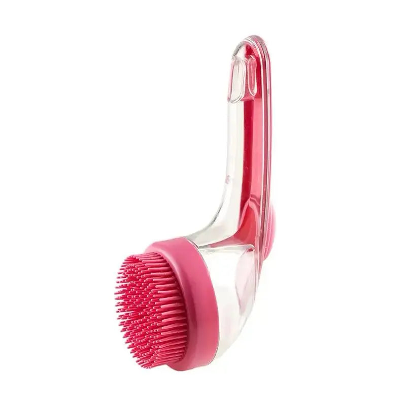 2026 New 2 in 1 Pet Bath & Grooming Brush with Built-in Soap Dispenser