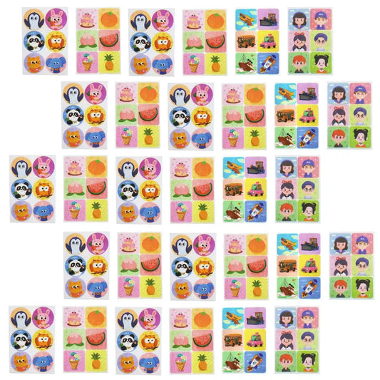108-Count Mosquito Repellent Stickers for Kids – Cute Animal Design, Plant-Based Formula