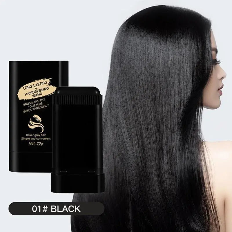 Long-Lasting Hair Dye Hairdressing Wand Stick – Brush & Dye Simultaneously 20g
