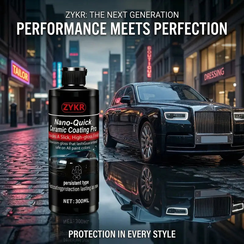 ZYKR Nano-Quick Ceramic Coating Pro – 300ml | All Paint Colors
