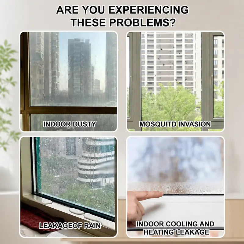 Self-adhesive sealing strip; windproof and heat-insulating tape; suitable for sealing doors, windows, and shower enclosures.
